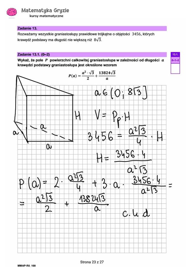 Matura 2024 - matematyka rozszerzona