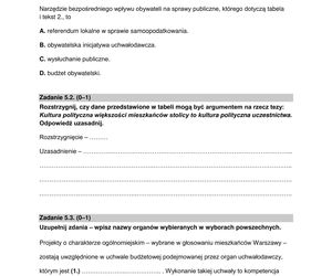 Matura 2025: WOS poziom rozszerzony 13.05.2025. ARKUSZE CKE [Formuła 2015]	
