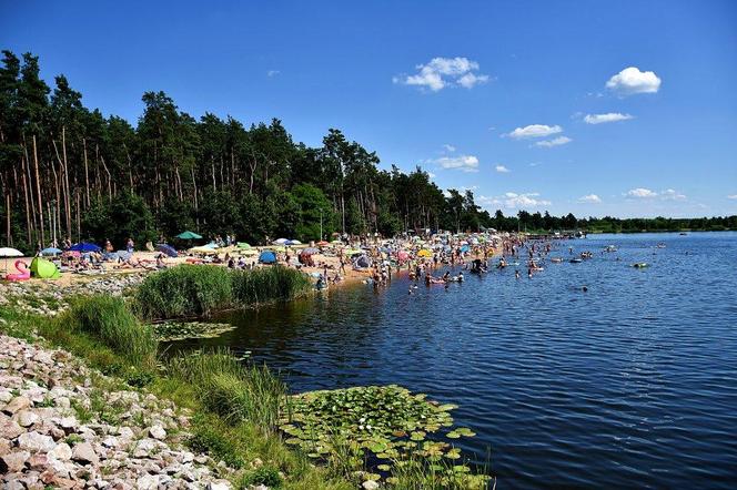 Zalew w Morawicy koło Kielc jak letnia oaza