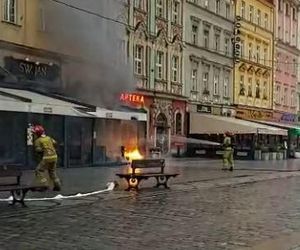 Pożar wrocławskiej restauracji