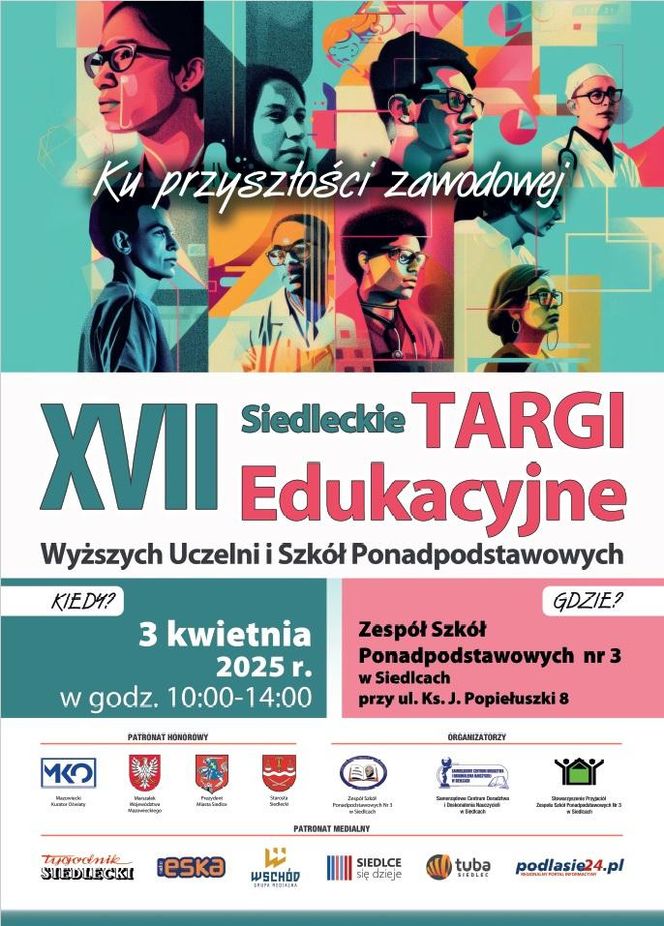 Targi Edukacyjne „Ku przyszłości zawodowej” w ZSP nr 3 w Siedlcach odbędą się już po raz 17. 