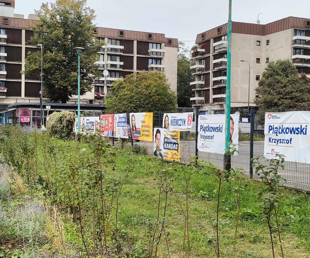 Plakaty wyborcze w Łodzi. Jest ich mnóstwo. Co się z nimi stanie po wyborach?