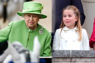 Księżniczka Charlotte szokuje podobieństwem do Elżbiety II! Skóra zdjęcia z prababci