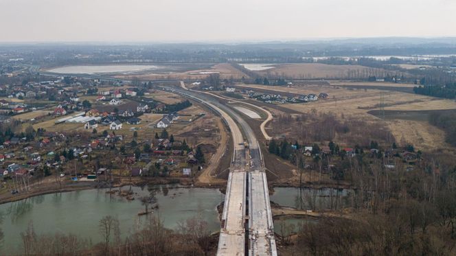 Przeciskanie wiaduktu pod torami kolejowymi na obwodnicy Oświęcimia