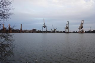 Latarnia morska i port w Świnoujściu