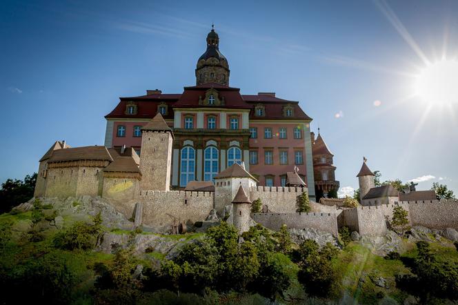 Tak kiedyś wyglądał Zamek Książ w Wałbrzychu