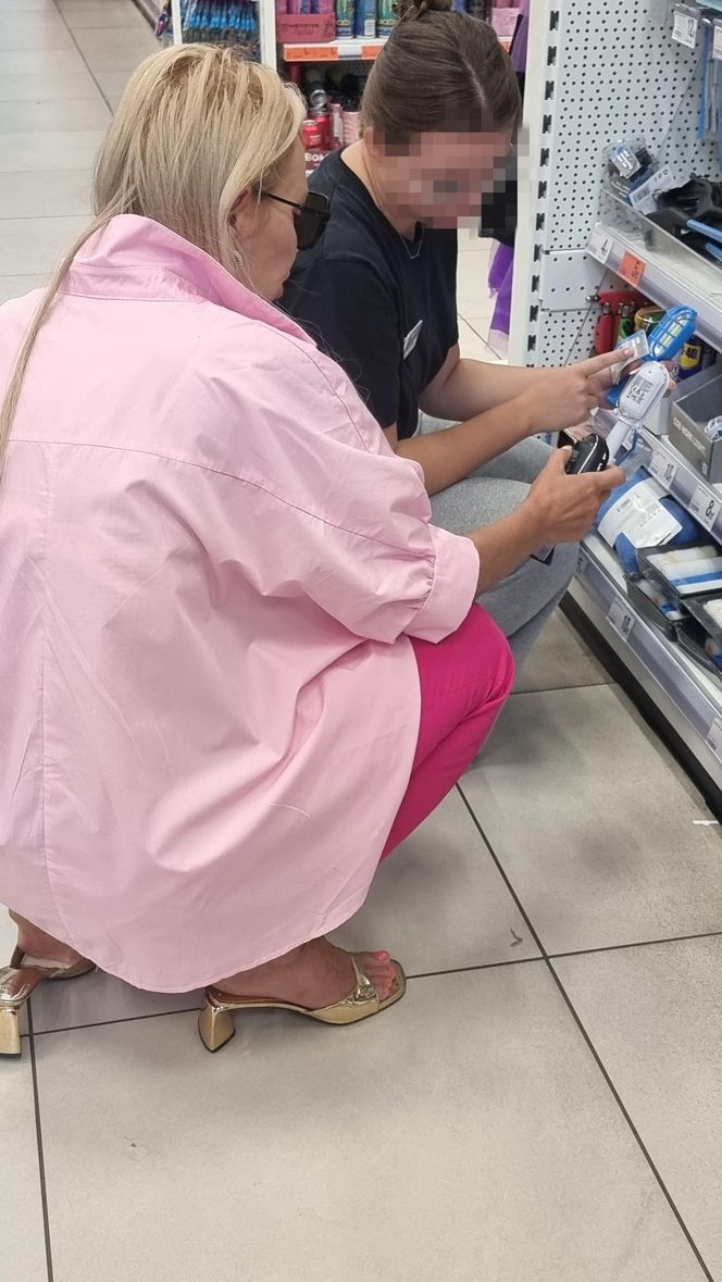 Monika Jarosińska błysnęła na zakupach