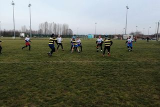 Noworoczny mecz rugby w Siedlcach 2025