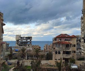 Zbombardowane budynki Gazy