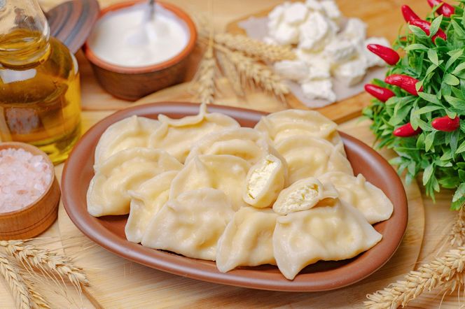 pierogi na parze