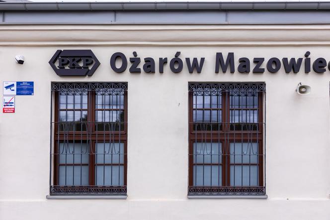 Stacja kolejowa w Ożarowie Mazowieckim po modernizacji