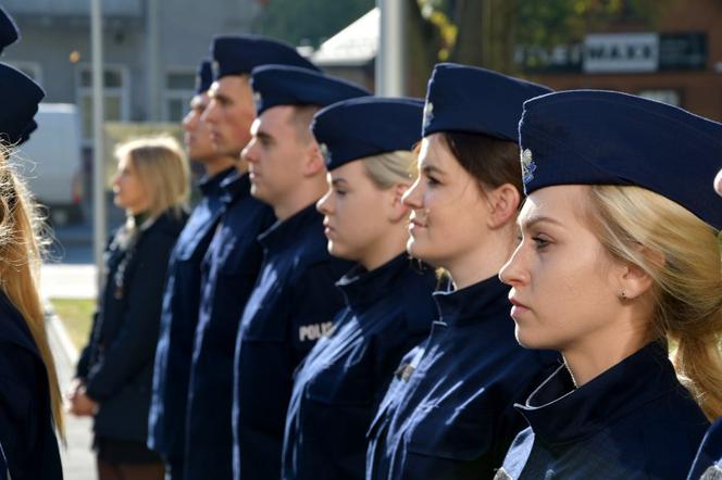Ślubowanie nowych funkcjonariuszy podlaskiej policji