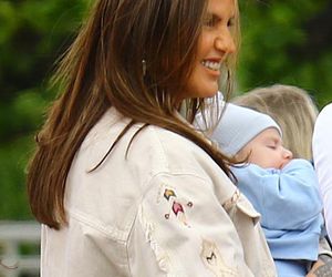 Karolina Gilon i syn. Ma kilka tygodni i juz jest gwiazdą