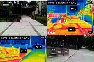 40 stopni na Rondzie Mogilskim, 45 na Plantach. Te zdjęcia pokazują, że zieleni potrzebujemy w Krakowie, jak nigdy wcześniej