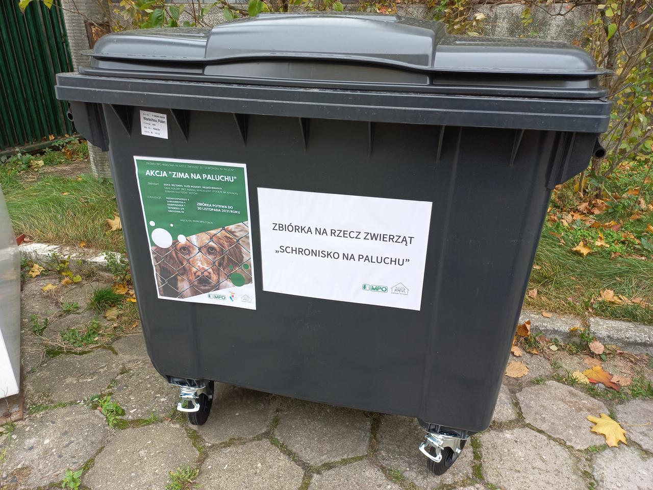 Nawrzucaj zwierzakom do kontenera, czyli wielka zbiórka dla podopiecznych Schroniska na Paluchu