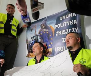 Rolnicy protestują w Sejmie