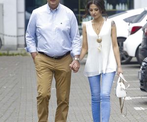 Jacek Rozenek i Maria Samuel