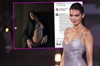 Kendall Jenner pokazała nagie piersi! Najdroższa modelka świata nie kryła wdzięków