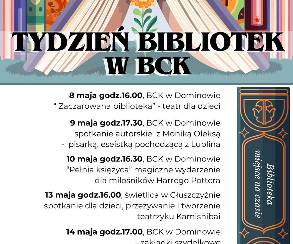 Program obchodów Tygodnia Bibliotek w Gminie Głusk
