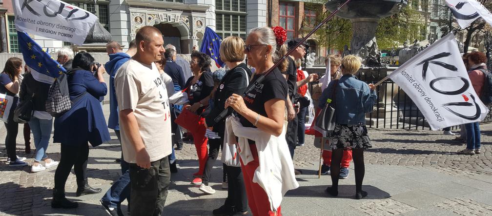 Nie dla nacjonalizmu i faszyzmu w Gdańsku