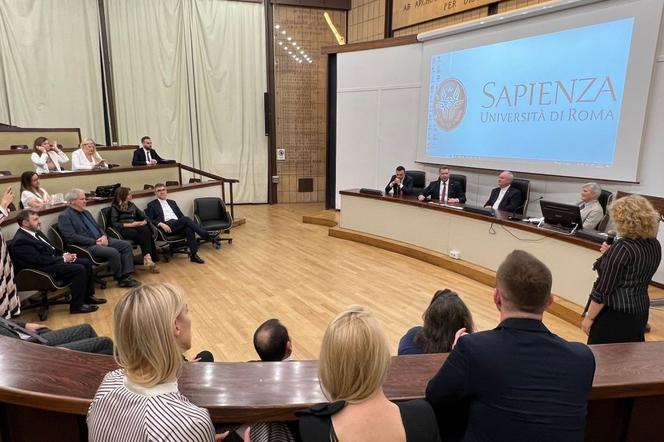 Podpisanie porozumienia pomiędzy KUL - Kliniką Gemelii i Uniwerstetem La Sapienza