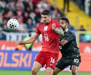 Ponury widok na trybunach podczas meczu Polska - Nowa Zelandia