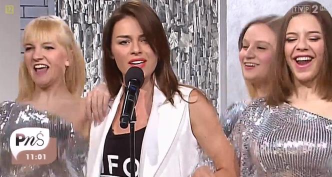 Natasza Urbańska w Pytaniu na śniadanie