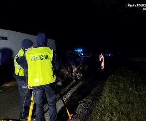 Śmiertelny wypadek na drodze w Zacharzowicach (pow. gliwicki)