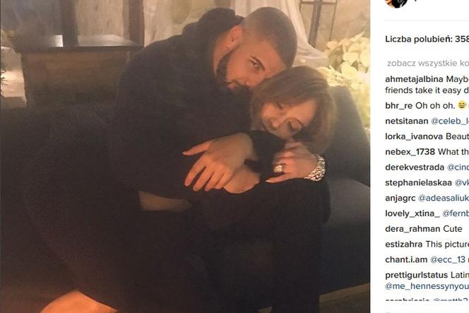 Jennifer Lopez i Drake razem