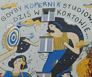 Mural Kopernika w Kortowie