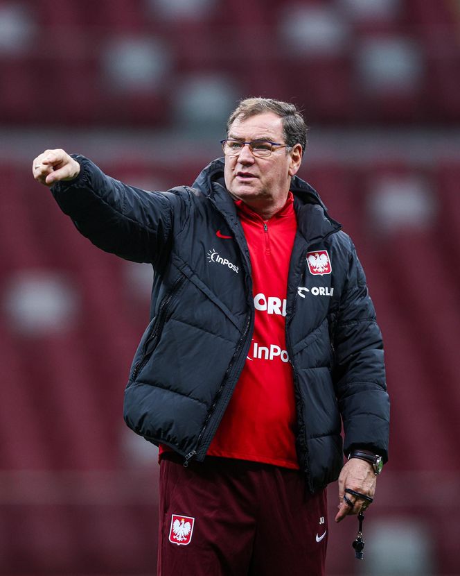 Trening Reprezentacji Polski w piłce nożnej