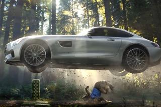 Mercedes AMG GT w bajkowej reklamie na Super Bowl 2015 - WIDEO