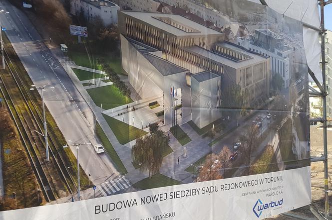 Największa inwestycja polskiego wymiaru sprawiedliwości w Toruniu - koszt to 153 miliony złotych