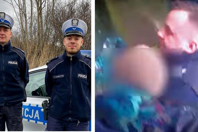 Kobieta wpadła do Bydgoskiego i porwał ją nurt. Policjanci wskoczyli za nią