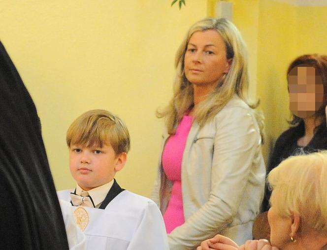 Jacek Borkowski posłał syna do Pierwszej Komunii Świętej