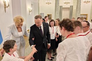 Uczestnicy WTZ w Pałacu Prezydenckim