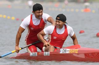 Wenjun Lin i Luqi Zhang wygrały złoto w kajakarstwie