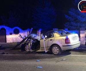 Śmiertelny wypadek z udziałem autobusu i samochodu osobowego przy ulicy Płochocińskiej