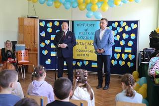 50 dzieci z Ukrainy rozpoczęło naukę w jarosławskiej szkole [GALERIA]