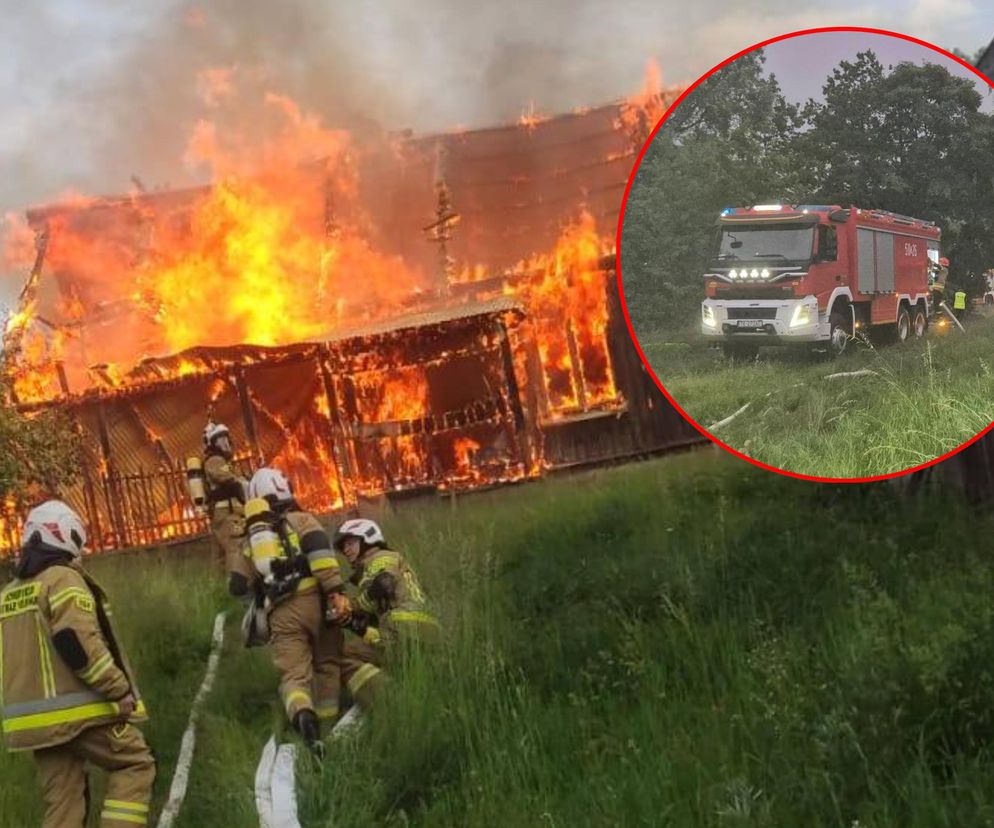 Tragiczna eksplozja gazu w Jeżowcu! Nie żyje jedna osoba, ranni policjanci