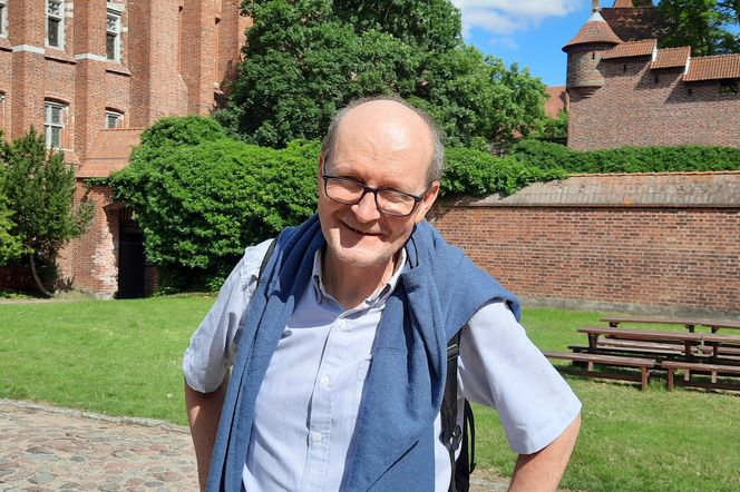 Marek Stokowski, prozaik, były kustosz Muzeum Zamkowego w Malborku