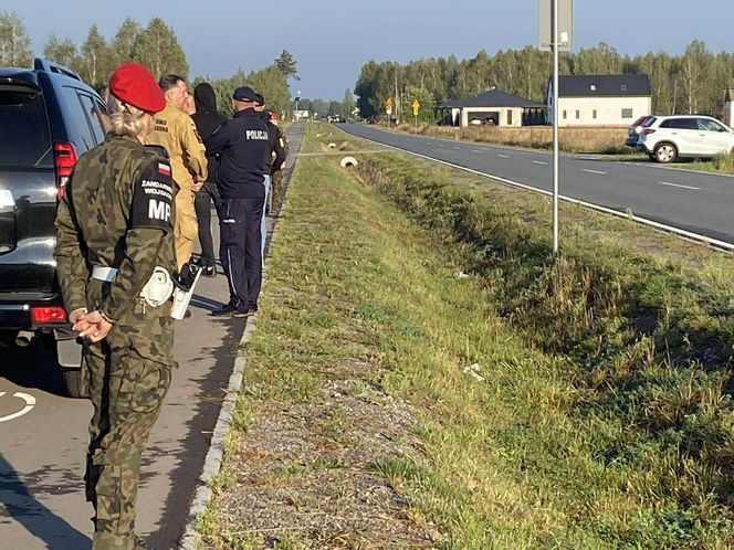Pierwszego zestrzelonego drona znaleziono w Czosnówce
