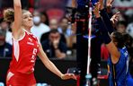 Agnieszka Korneluk - mecz Polska - Włochy