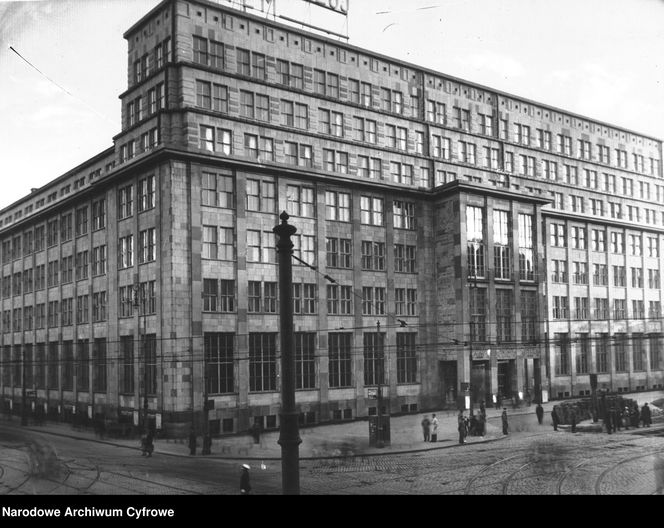 Gmach Banku Gospodarstwa Krajowego w Warszawie w 1935 r.