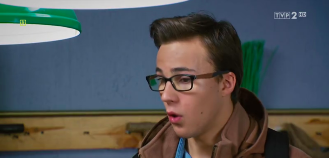 Barwy szczęścia, odc. 2042. Kajtek (Jakub Dmochowski)