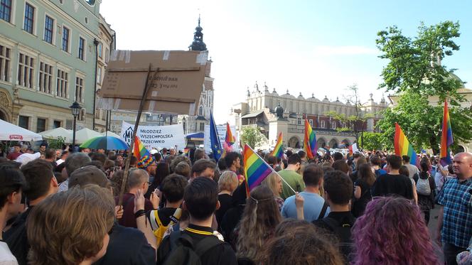 Wielki Marsz Równości przeszedł 18.05.2019 przez Kraków