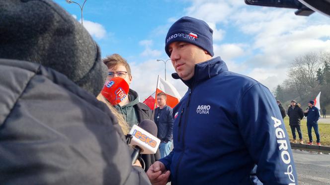 Protest rolników w Lublinie [GALERIA]