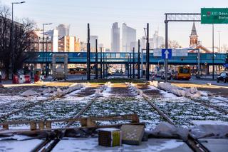 Tramwaj na Kasprzaka - styczeń 2024 