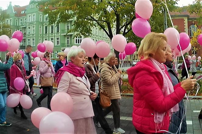 Marsz Różowej Wstążki w Szczecinie