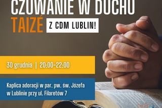 Modlitewne czuwanie w duchu Taizé – online w Lublinie 